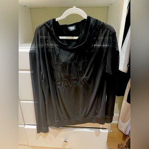 IVY PARK Sheer Mesh Hoodie